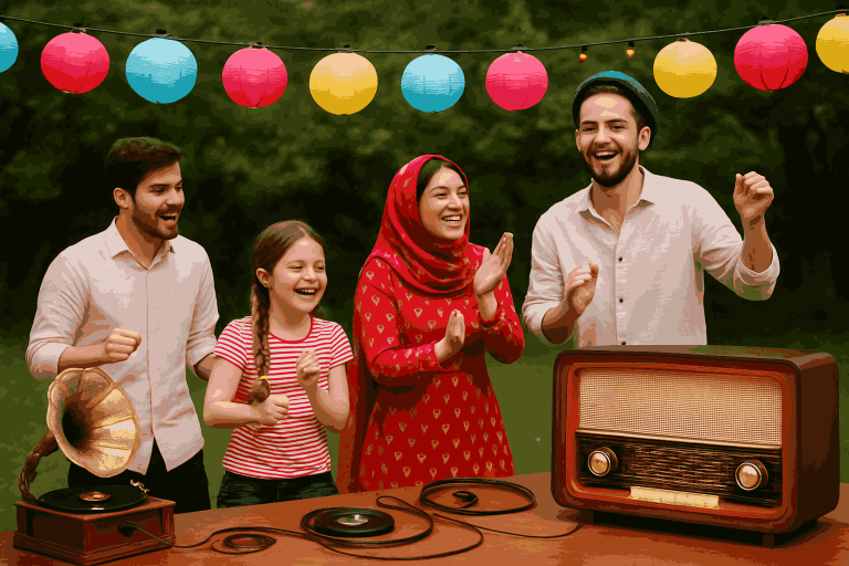 آهنگهای شاد کودکانه و خانوادگی: سرچشمه شادی و اتحاد در خانه