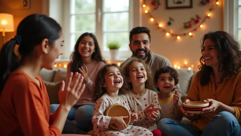 آهنگهای شاد کودکانه و خانوادگی_سرچشمه شادی و اتحاد در خانه