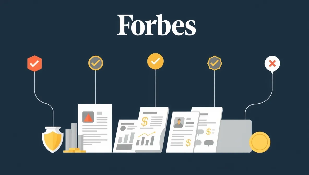 تصویری تحلیلی درباره اعتبار لیست فوربس و میزان قابل اعتماد بودن آن، با نمایش دادههای تأییدشده، منابع معتبر، فرآیند بررسی مالی و شفافیت در رتبهبندی.