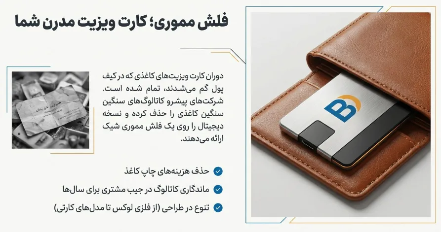 فلش مموری تبلیغاتی